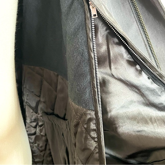 LONDON FOG Men’s Waterproof Water Repellent Removable Zip Lining Grey Green L - Picture 7 of 10